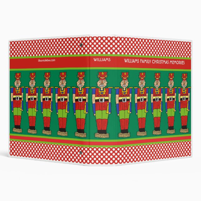 Christmas Nutcracker Binder (Background)