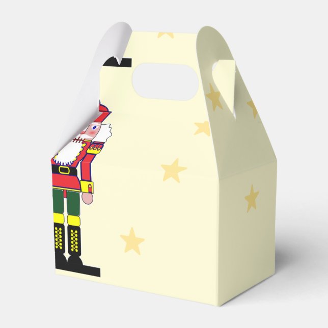 Christmas nutcracker favor boxes (Front Side)