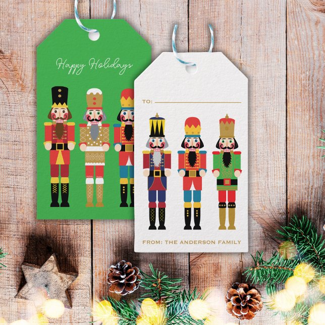 CHRISTMAS NUTCRACKER GIFT STICKER TAGS (Creator Uploaded)