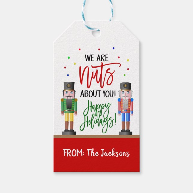 Christmas Nutcracker Gift Tag (Front)