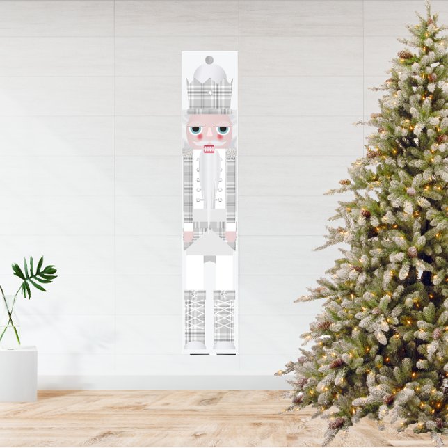 Christmas Nutcracker Gray Banner (Creator Uploaded)