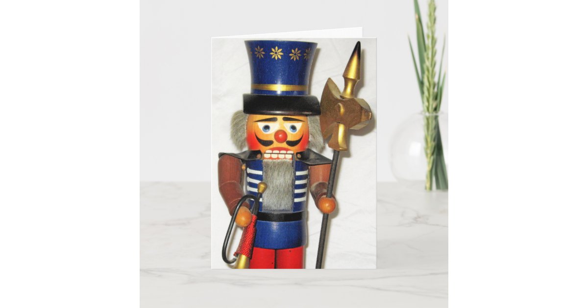 CHRISTMAS NUTCRACKER HOLIDAY CARD | Zazzle.com