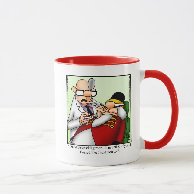 Christmas Nutcracker  Humor Mug Gift "Spectickles" (Right)