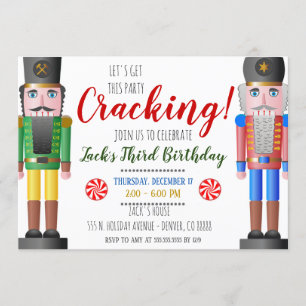 Christmas Nutcracker Invitation