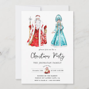 Christmas Nutcracker Isolated Invitation