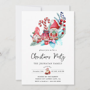 Christmas Nutcracker Isolated Invitation