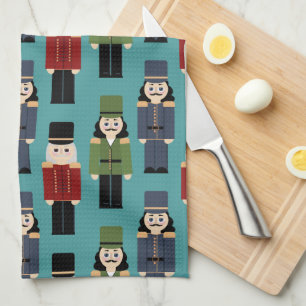 Christmas nutcracker kitchen towel