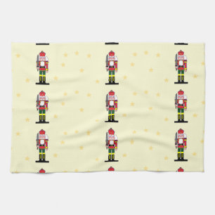 Christmas nutcracker kitchen towel