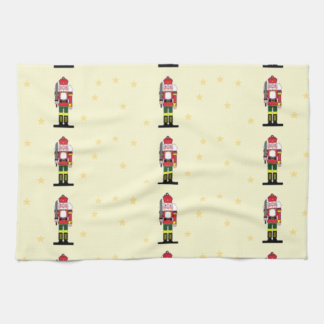 Christmas nutcracker kitchen towel (Horizontal)