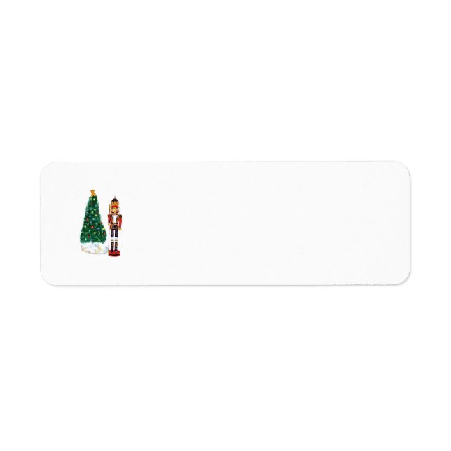 Christmas Nutcracker Label (Front)