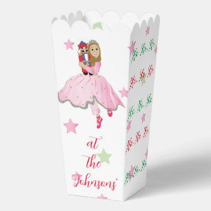 Christmas Nutcracker Lt Brown Favor Boxes