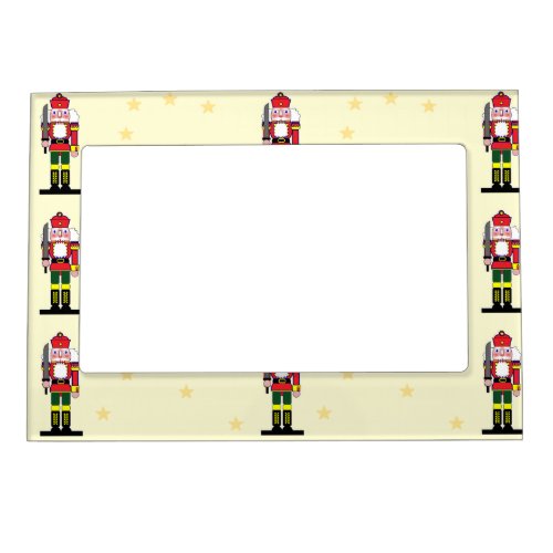 Christmas nutcracker magnetic frame