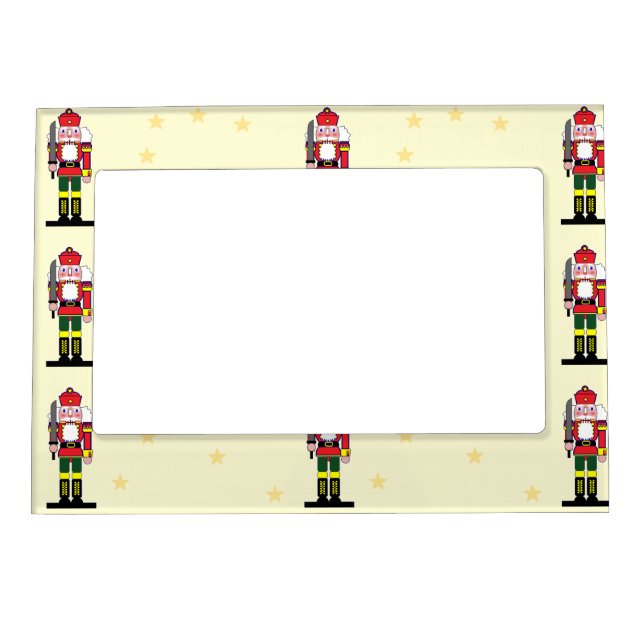 Christmas nutcracker magnetic frame (Front)
