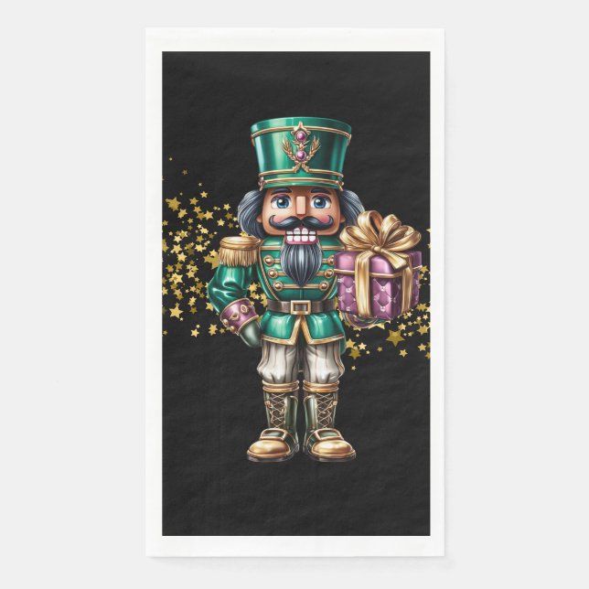Christmas Nutcracker  Paper Guest Towels (Front)