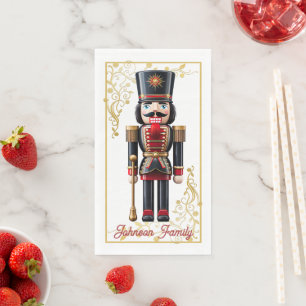 Christmas Nutcracker Paper Napkin