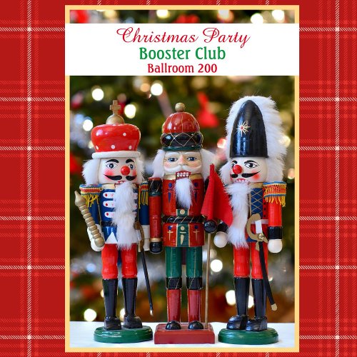 Christmas Nutcracker Party Sign Foam Core Board