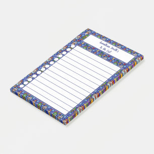 Christmas Nutcracker Personalized To Do List Post-it Notes