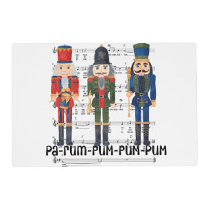 Christmas Nutcracker Placemat