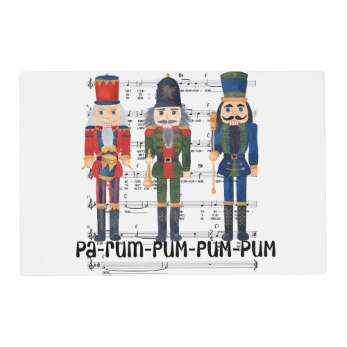 Christmas Nutcracker Placemat