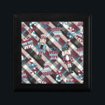 Christmas Nutcracker Plaid Blue Burgundy Keepsake Box<br><div class="desc">Thank You for visiting The Holiday Christmas Shop! You are viewing The Lee Hiller Designs Holiday Collection of Home and Office Decor,  Apparel,  Gifts,  Collectibles and more. The Designs include Lee Hiller Photography in Hand Drawn Mixed Media and  Digital Art Collection.</div>