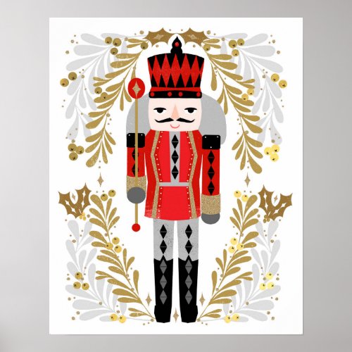 Christmas Nutcracker Poster