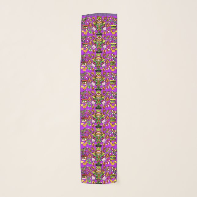 Christmas Nutcracker Scarf (Front)