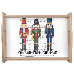 Christmas Nutcracker Serving Tray