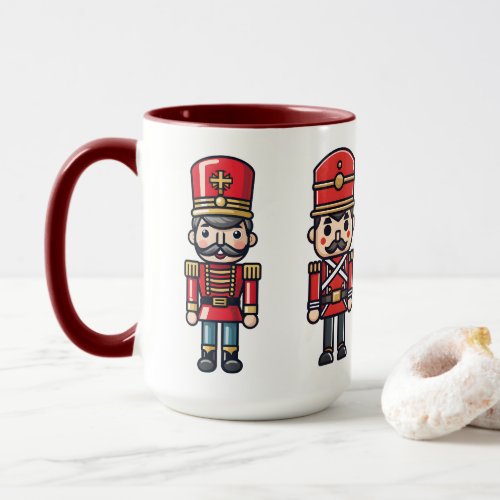 Christmas Nutcracker Soldier Xmas Happy Holidays Mug