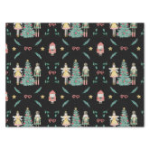 Nutcracker Vintage Christmas Holiday Tissue Paper