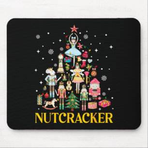 Christmas Nutcracker Squad Ballet Dance Women Kid  Mouse Pad