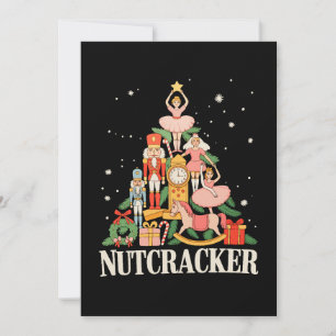 Christmas Nutcracker Squad Ballet Dance Xmas Holiday Card