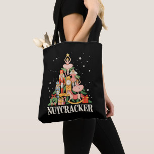 Christmas Nutcracker Squad Ballet Dance Xmas Tote Bag