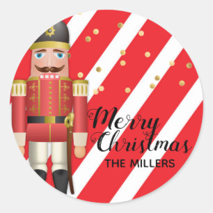 Christmas Nutcracker Stickers