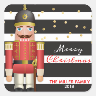 Christmas Nutcracker Stickers