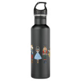 Nutcracker and Mice Water Bottle by Geuzle.Five