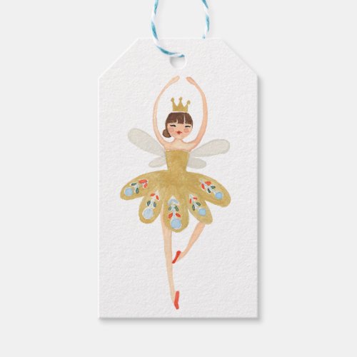 Christmas Nutcracker Sugar Plum Fairy Gift Tags