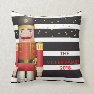 Christmas Nutcracker Throw Pillow