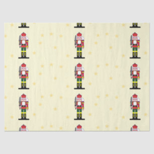 Christmas nutcracker tissue paper