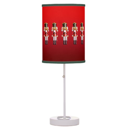 Christmas Nutcracker Toy Soldiers Army Table Lamp