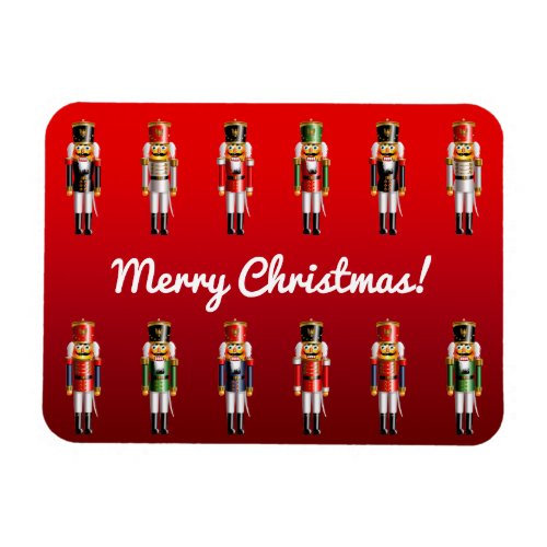 Christmas Nutcracker Toy Soldiers Magnet