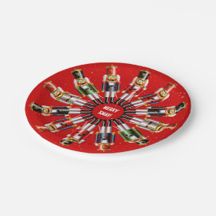 nutcracker paper plates