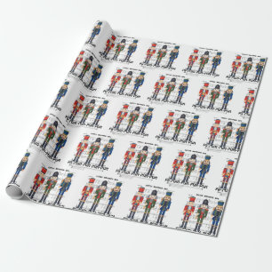 Christmas Nutcracker Wrapping Paper
