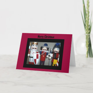 Christmas Nutcrackers Holiday Card