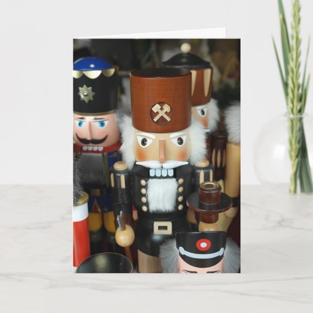 Christmas Nutcrackers Holiday Card (Front)