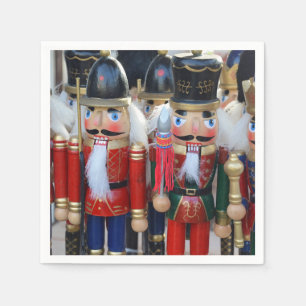 Christmas nutcrackers napkins