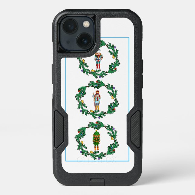 Christmas Nutcrackers Spirit Otterbox iPhone Case (Back)