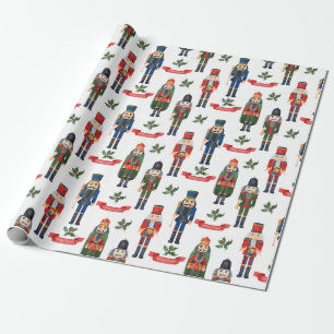 Christmas Nutcrackers Wrapping Paper