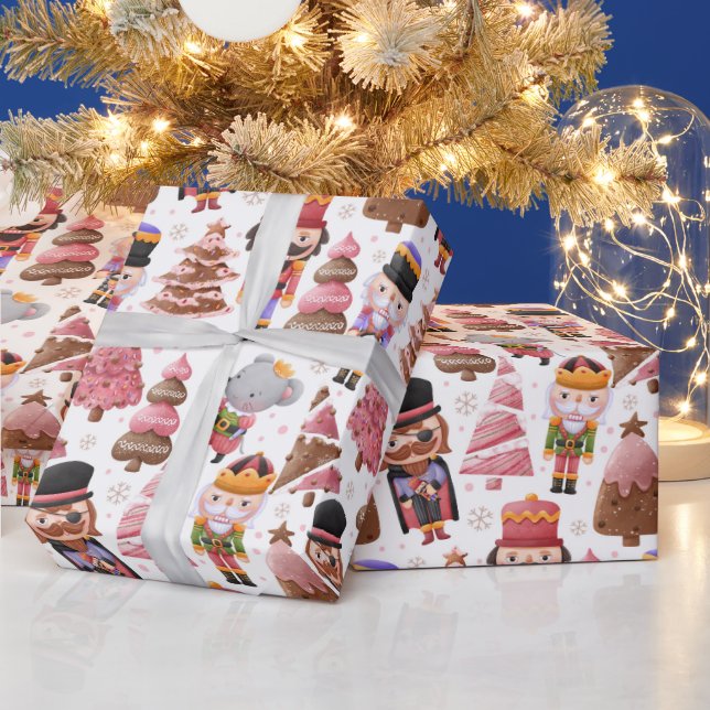 Christmas Nutcrackers Wrapping Paper (Holidays)
