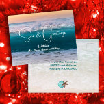 Christmas Ocean Waves Seas n Greetings postcards<br><div class="desc">Christmas postcards with ocean waves and your choice of greeting. "Seas and greetings" is the sample in white script over teal blue breaking wave background. "Merry Christmas" and "Happy Holidays" will also fit the space. Also add a signature, in white script, on this simple yet effective greeting from the seacoast....</div>