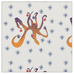 Christmas Octopus Fabric